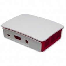 Boitier Raspberry pi 3 (Blanc/Rouge)