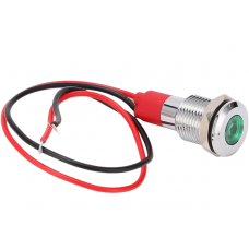 Indicateur lumineux LED en mtal avec câble