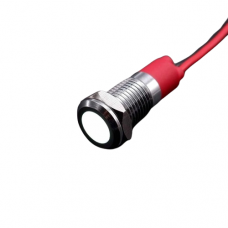 Indicateur lumineux LED en mtal avec câble