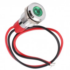 Indicateur lumineux LED en mtal avec câble