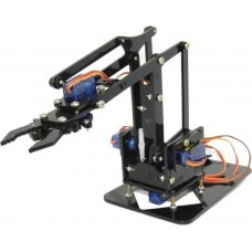 Kit de bras robotique en acrylique couleur Noir à