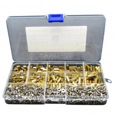 Kit Assortiment de 910 pièces M3 bague en laiton