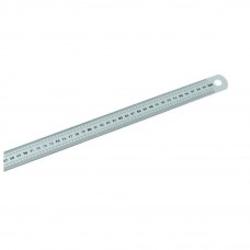 Réglet métallique en acier inoxydable de 100 cm /