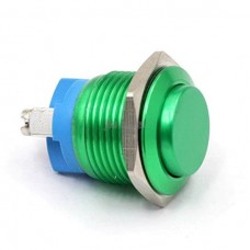 Bouton vert cuivre 22MM
