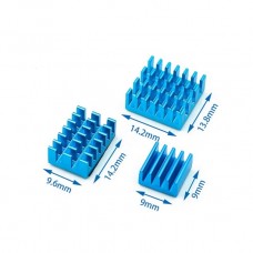 Dissipateur thermique en aluminium avec ruban