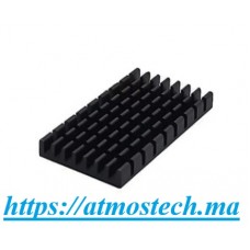 Dissipateur thermique en aluminium avec tampon