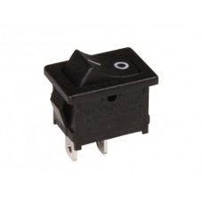 INTERRUPTEUR ON/OFF 15mm 2Pin 6A 250V noir