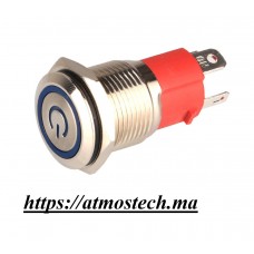 Interrupteur À bouton-Poussoir Auto reset 22mm