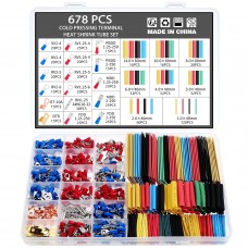 Jeu de 678 cosses de fils électriques