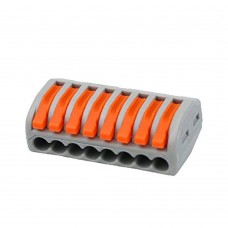 Connecteur wago de fil, 8 ports, PCT-218