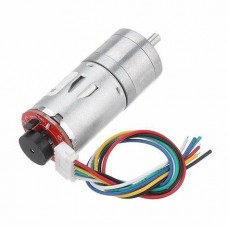 Moteur réducteur 25GA370 DC 12V 130rpm avec