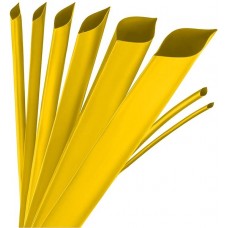 Gaine Thermique 4mm jaune au mètre