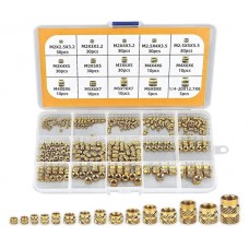 Kit Écrous moletés à insert fileté
