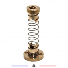 ÉCROU ANTI-JEU LAITON 3D-T8 AVANCE 8MM PAS 2MM