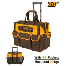 Sac a outils ingco 20 pouces avec roues