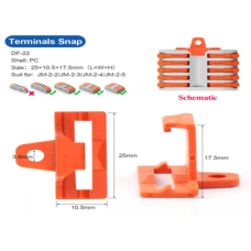 Support clip de fixation PCT-22G wago